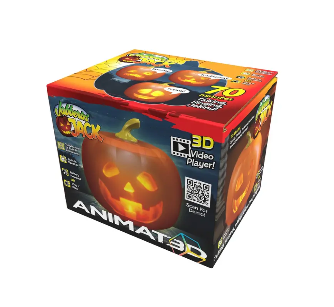 Animated Talking Pumpkin